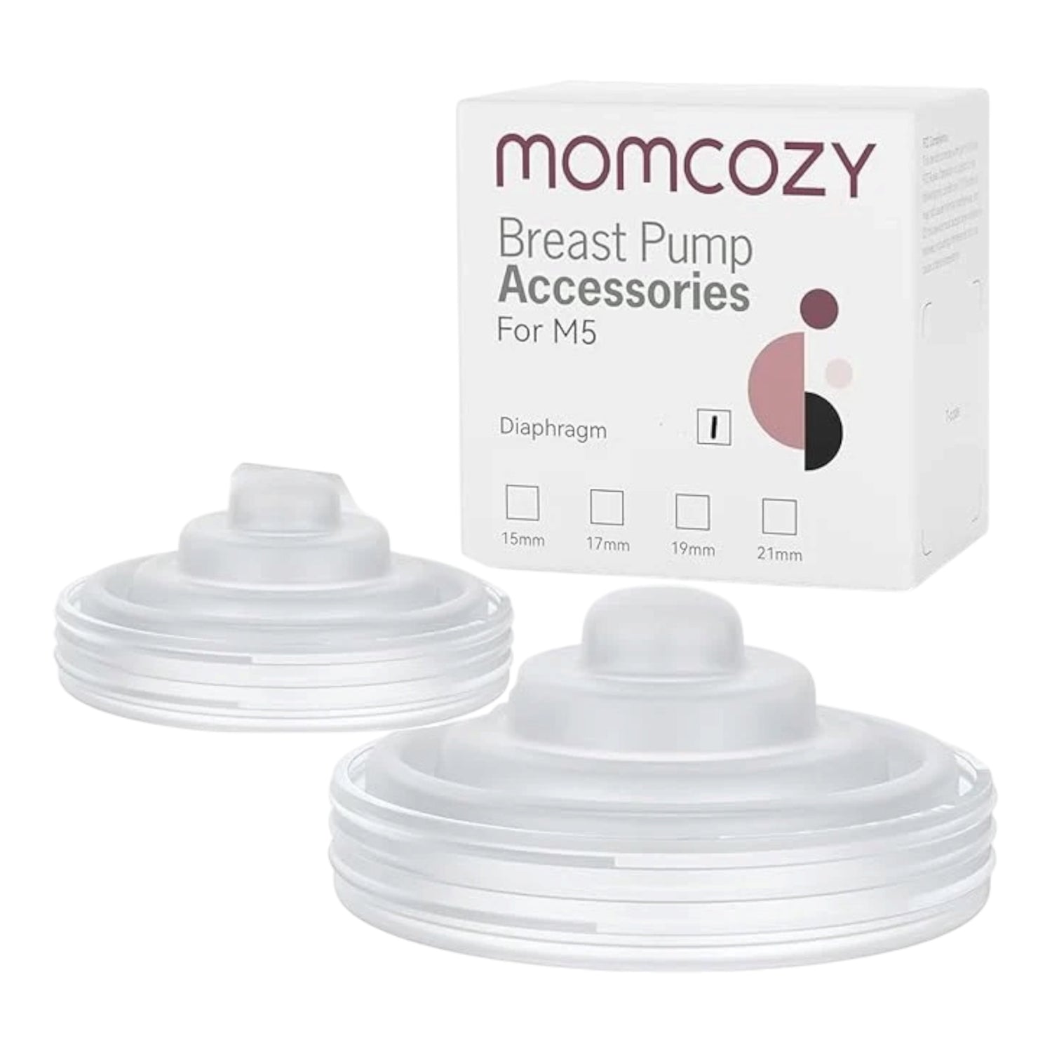 Membranë rezervë për pompë gjiri Momcozy M5, 2 copë