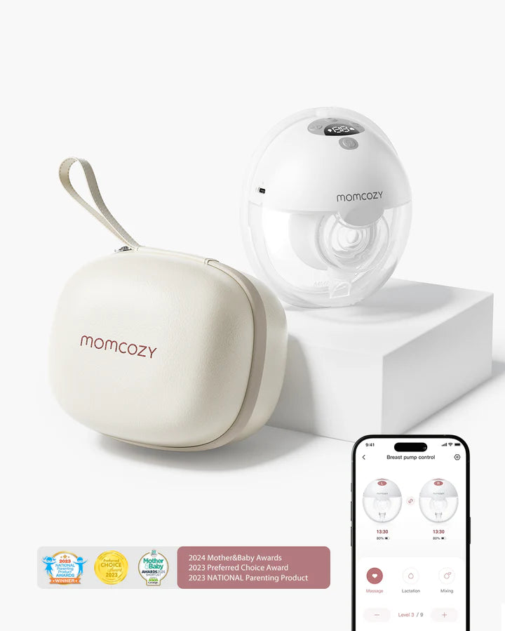 Momcozy M5 Smart – Pompë Gjiri Wearable me Kontroll përmes Aplikacionit (Single Pack)