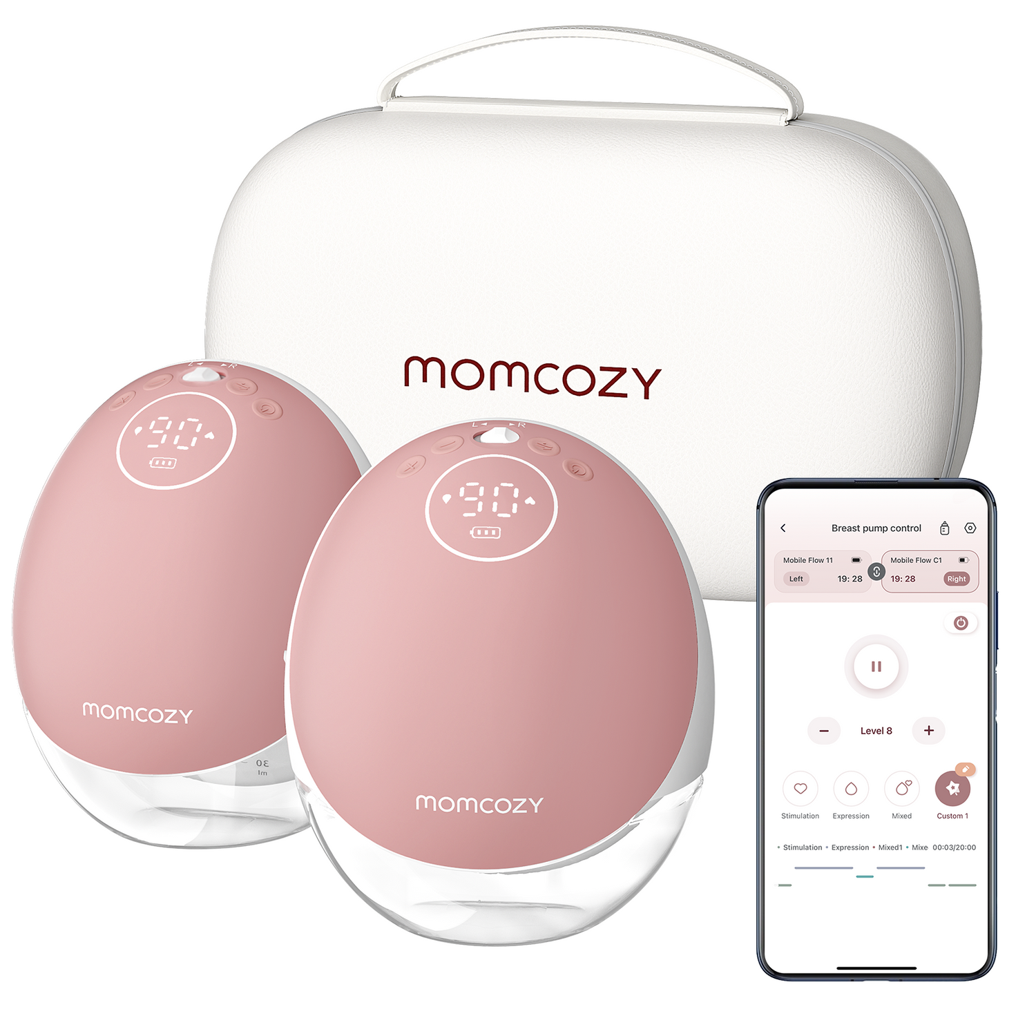 Momcozy M9 – Pompa Gjiri Portative (Double Pack)