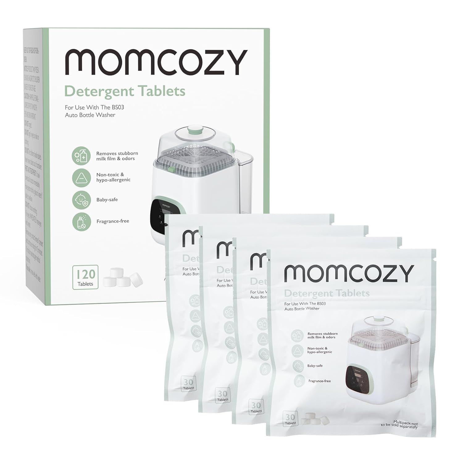 Blok Pastrimi Momcozy për KleanPal Pro — 120 Tableta