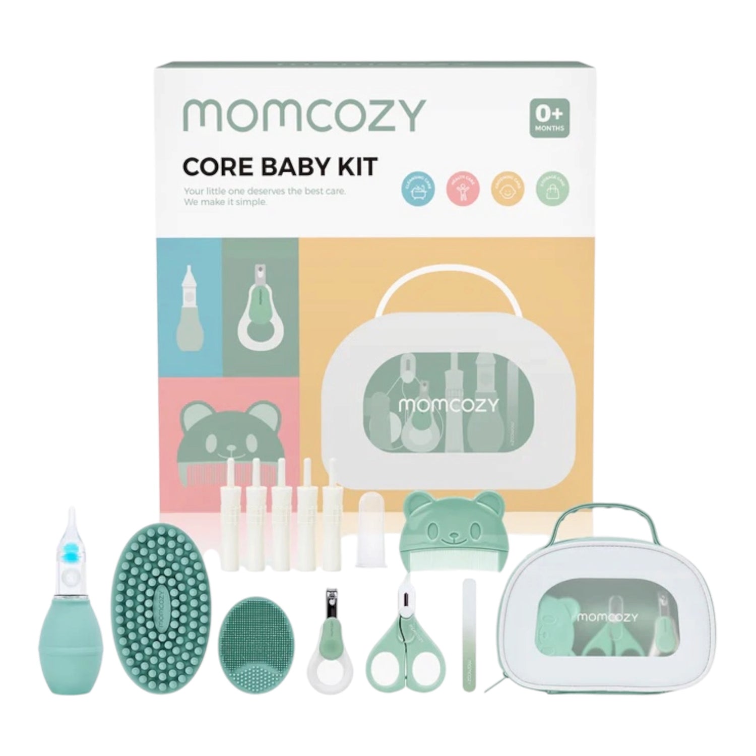 Momcozy set i plotë për kujdesin e bebes - All-in-1 Core Baby Kit