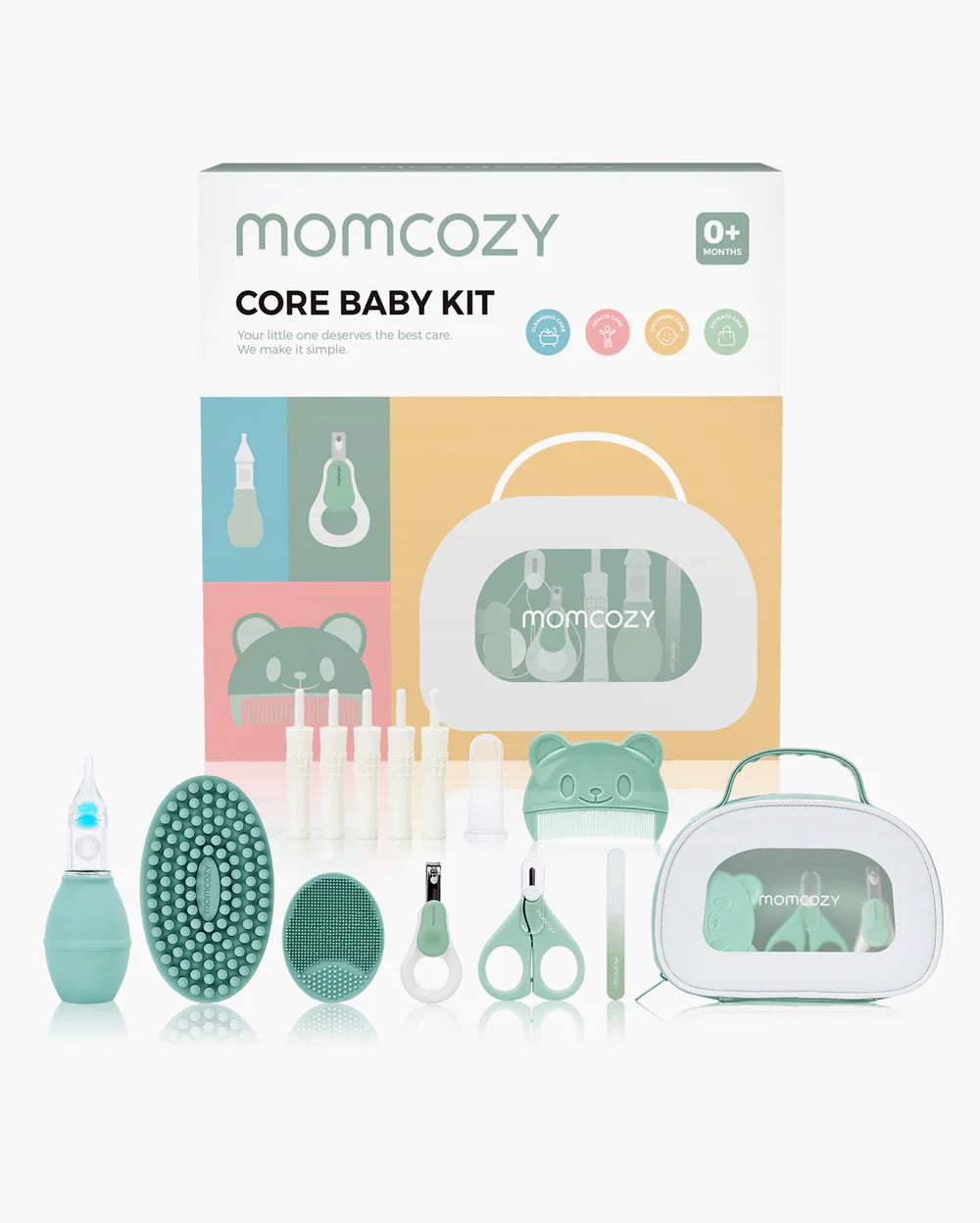 Momcozy set i plotë për kujdesin e bebes - All-in-1 Core Baby Kit